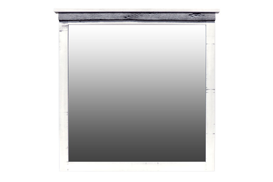 silver slate dresser mirror