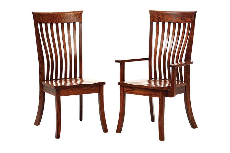 shaker dining side chair and shaker dining arm chair