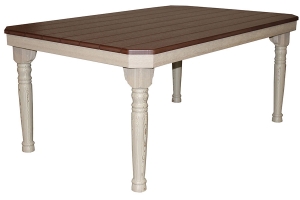 Rectangular Table with Designer Legs