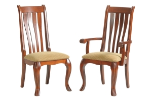 hampton dining side chair and Hampton dining arm chair